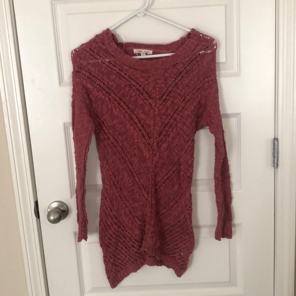 Pink Rose Sweater